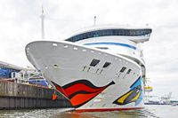 AIDAaura am 27.05.2019 im Hafen von Hamburg