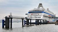 AIDAcara am 29.04.2018 im Hafen von Kiel