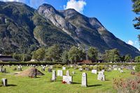 Friedhof in Eidfjord / Norwegen 04.09.2022