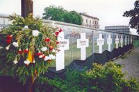 Zum Gedenken an Mauer-Tote (Aufnahme aus September 1987)