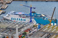 BAHAMA MAMA (IMO 9441142) am 4.11.2019 bei Gibraltar