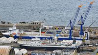 Fischtrawler JUVEL, N-361-VV, am 4.11.2019 bei Gibraltar