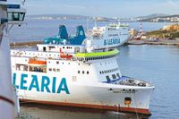 HEDY LAMARR (IMO 9498743), welche am 2.11.2019 im Hafen von Palma de Mallorca liegt