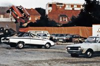 HELLDRIVERS auf dem Matzenparkplatz in Bad Schwartau (1982)