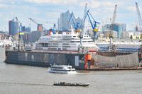 Kreuzfahrtschiff EUROPA am 02.09.2022 in Hamburg