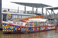Barkasse GERDA 2.0 (ENI 05107660) am 21.09.2021 im Hafen von Hamburg