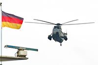 Bundeswehr / Marine-Hubschrauber 89+58 über Lübeck-Travemünde 27.08.2022