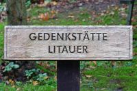 Gedenkstätte Litauer auf dem Vorwerker Friedhof in Lübeck 01.10.2023