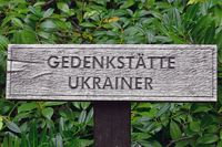 Gedenkstätte Ukrainer auf dem Vorwerker Friedhof Lübeck 01.10.2023