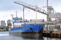 JEANETTE General Cargo Ship, IMO 9357509, 05.10.2023 bei Brüggen in Lübeck