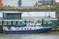 Zollboot SCHULAU am 16.10.2023 im Hafen von Hamburg