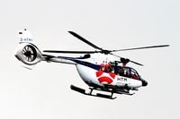 Hubschrauber D-HTMK am 16.10.2023 über Helgoland