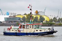 DEEPENSCHRIEWER III (H 3511) am 16.10.2023 im Hafen von Hamburg