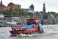 ELBMEILE (ENI 04803440) am 16.10.2023 im Hafen von Hamburg