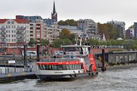 HAMBURGENSIE (ENI 04810920) am 16.10.2023 im Hafen von Hamburg