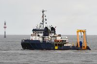 IVERO Research Vessel, IMO 8108377, am 16.10.2023 in der Nordsee