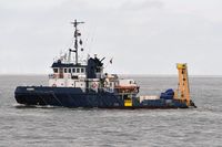 IVERO Research Vessel, IMO 8108377, am 16.10.2023 in der Nordsee
