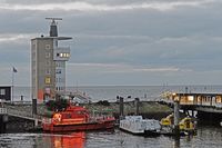 MEDEM Lotsenversetzboot am 16.10.2023 in Cuxhaven