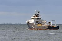 OCEAN FORTUNE Research Vessel, IMO 9742431, am 16.10.2023 in der Nordsee