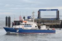 Polizeiboot WS 2 BÜRGERMEISTER WEICHMANN am 16.10.2023 in Cuxhaven