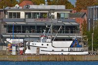 SB 4 ANDREA am 23.10.2023 im Fischereihafen von Lübeck-Travemünde