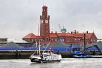 UK166 LIMANDA Fishing Vessel, IMO 8431619, am 16.10.2023 in Cuxhaven