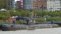 U-434 am 16.10.2023 in Hamburg