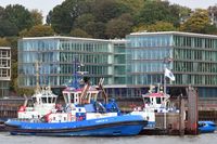 FAIRPLAY IX Tug, Schlepper, IMO 9725093, am 16.10.2023 im Hafen von Hamburg