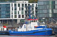 FAIRPLAY-61 Tug,Schlepper, IMO 9320908, am 16.10.2023 im Hafen von Hamburg