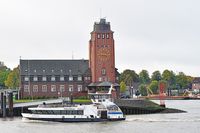 HAFENCITY am 16.10.2023 im Hafen von Hamburg