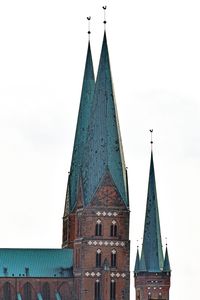 Marienkirche und Petrikirche in Lübeck 28.09.2023