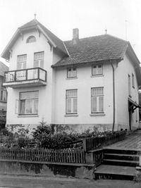 Haus Pariner Str.13 in Bad Schwartau. Jahr 1956