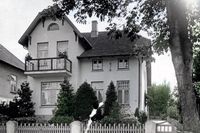 Haus Pariner Str.14 (später 13) in Bad Schwartau. Um Jahr 1937