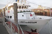 LADY VON BÜSUM im Hafen von Büsum 20.7.2015