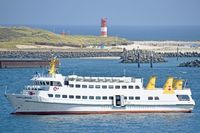 Helgoland 22.07.2015 - Fahrgastschiff LADY VON BÜSUM