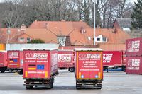 Fahrzeuge von der Firma BODE am 03.02.2024 in Lübeck-Siems