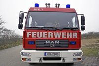 Feuerwehr am 10.02.2024 in Niendorf Ostsee