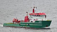 ARY, Offshore Support Vessel, IMO 8928480, am 12.02.2024 in der Ostsee vor Kiel