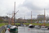 Segelboote bzw. Segelschiffe am 12.02.2024 im Germaniahafen von Kiel