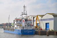 BALTIC MERCHANT, General Cargo Ship, IMO 9138202, am 09.03.2024 in Lübeck
