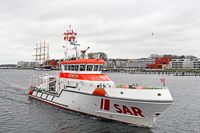 SAR-Boot FELIX SAND am 16.03.2024 in Lübeck-Travemünde