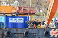 26.03.2024 - Transport der FRIDTHJOF zur Roddenkoppel in Lübeck