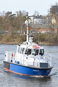 Polizeiboot HABICHT am 26.03.2024 in Lübeck