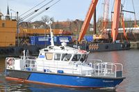 26.03.2024 - Polizeiboot HABICHT im Wallhafen Lübeck