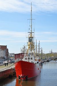 Feuerschiff FEHMARNBELT am 06.04.2024 in Lübeck
