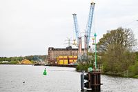 Ehemalige Oelmühle in Lübeck-Siems 15.04.2024