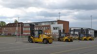 Beim LHG Terminal Schlutup in Lübeck-Schlutup 18.04.2024