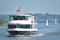 HANSE am 27.04.2024 auf der Trave unweit Dummersdorfer Ufer Lübeck