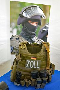Tag des Zolls in Hamburg 02.09.2017. ZUZ, die zentrale Unterstützungsgruppe Zoll bzw. das Spezialeinsatzkommando des Zolls