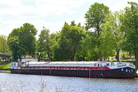Gütermotorschiff (GMS) SPARTAKUS (ENI 04015650) am 12.05.2024 in Lübeck
